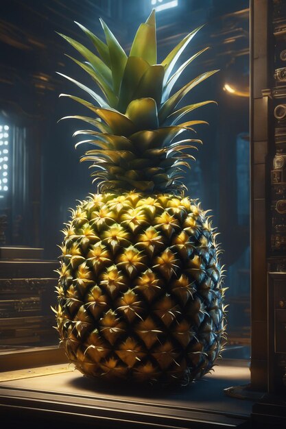 concetto creativo di ananas