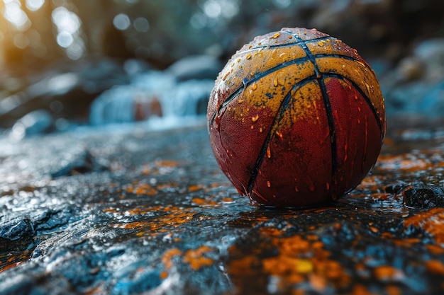 Concetto creativo di basket