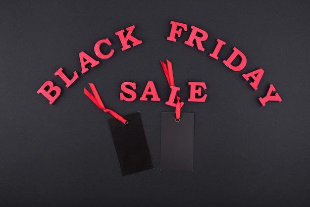 Concetto di acquisto di vendita del Black Friday