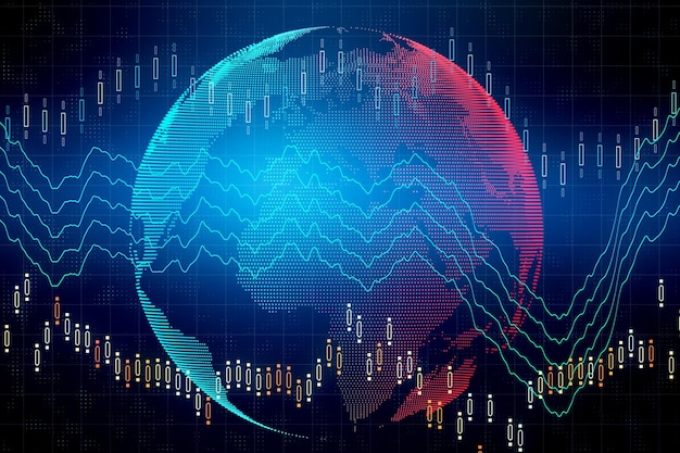 Concetto di affari e finanza internazionale