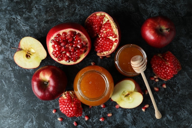 Concetto di Capodanno ebraico Rosh Hashanah