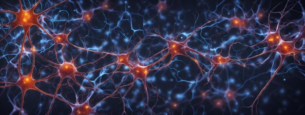 Concetto di cellule neuroniche