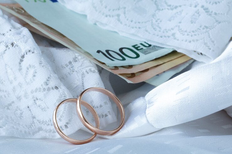 Concetto di costo del matrimonio