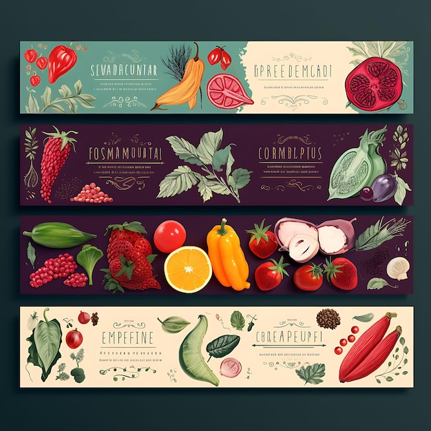 Concetto di design di banner pubblicitari con stile di differenza e grafica di decorazione con creatività folle