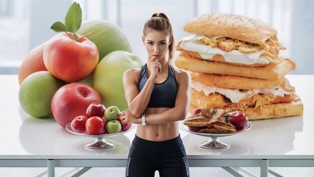 concetto di dieta cibo sano