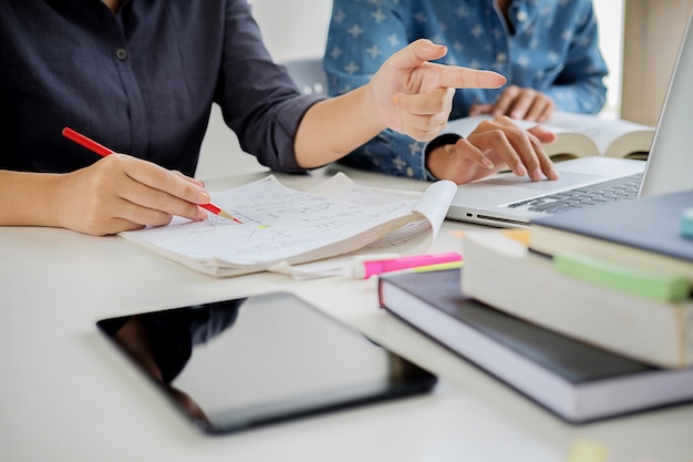 Concetto di educazione con gli studenti