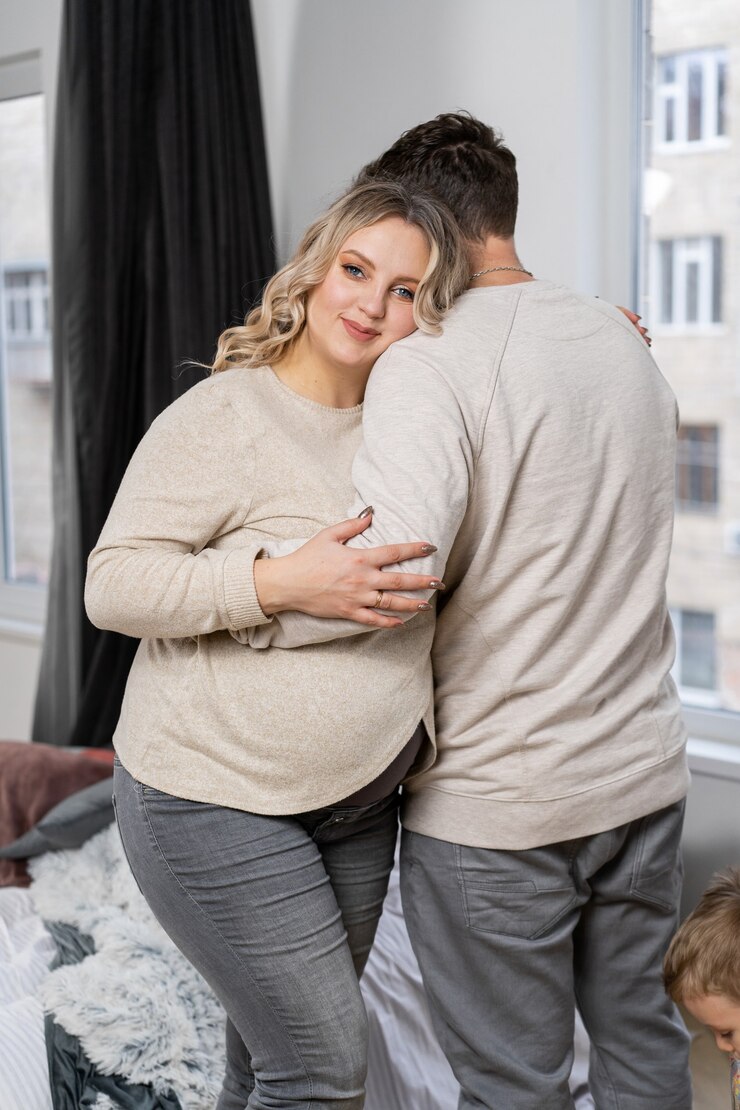 Foto concetto di famiglia felice