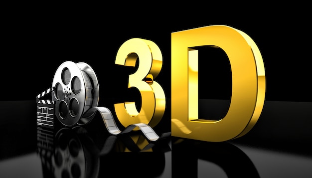 Concetto di film 3D