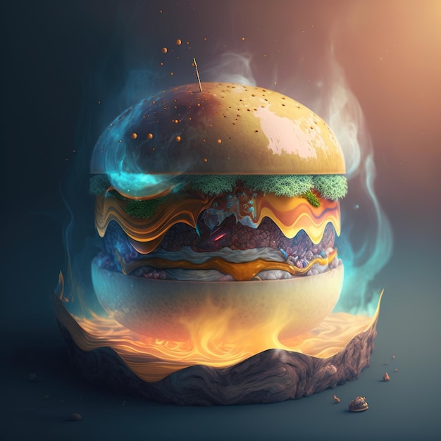 concetto di hamburger