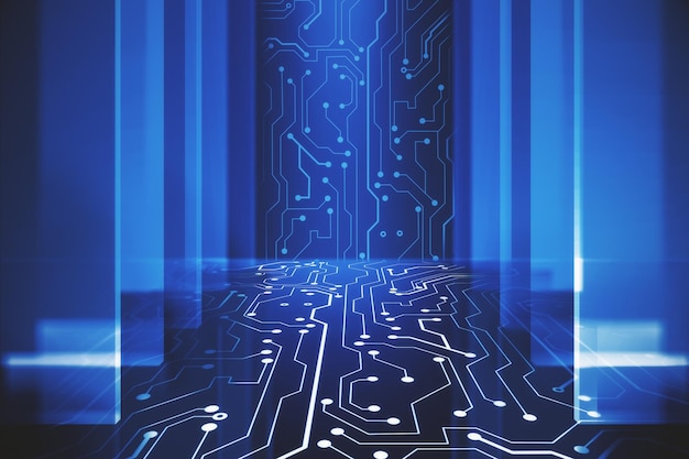 Concetto di informatica e chip