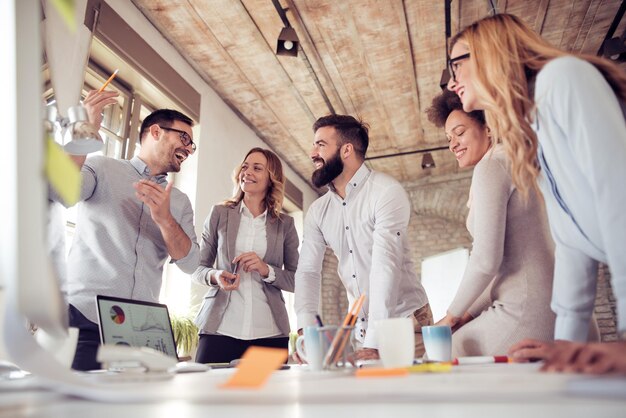 Concetto di lavoro di squadra