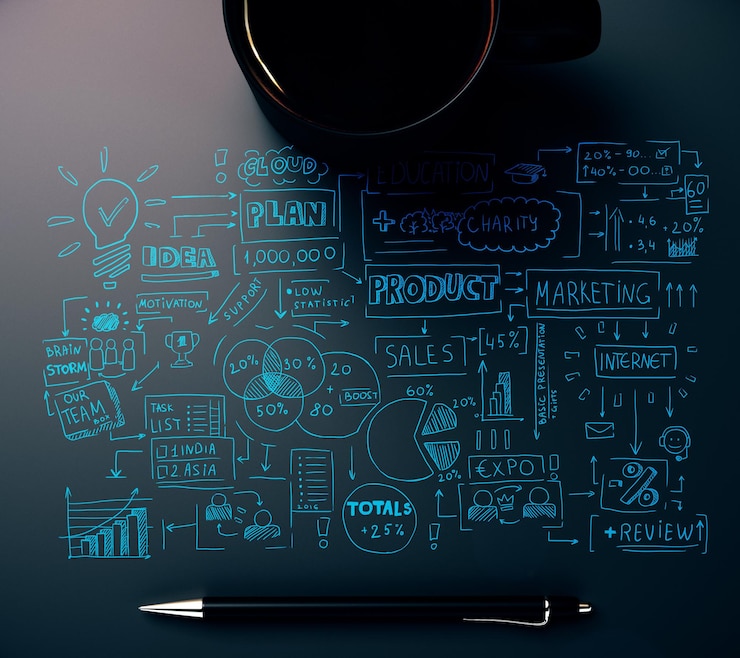 Foto concetto di marketing