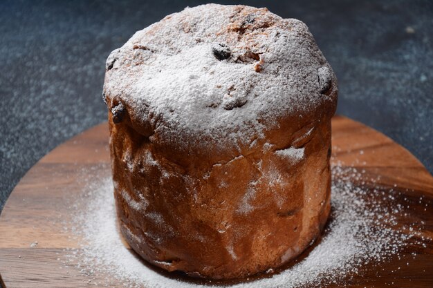 Concetto di Natale e Capodanno Panettone Dolce natalizio italiano