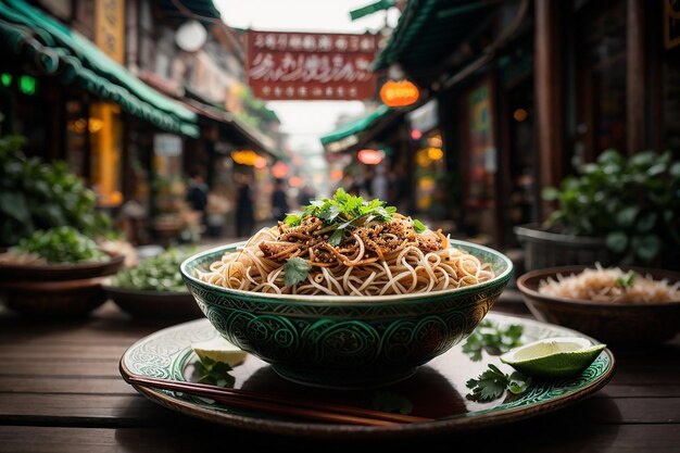 concetto di noodles deliziosi