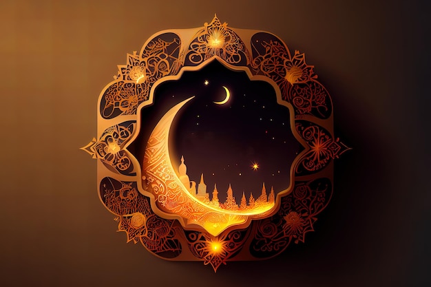 Concetto di Ramadan Generativo Ai