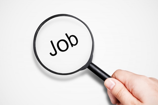 Concetto di ricerca di lavoro
