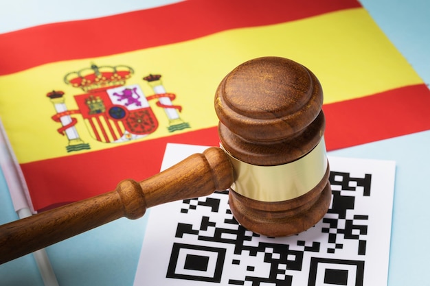 Concetto di sanzione amministrativa per violazione del regime mediante codici QR in Spagna