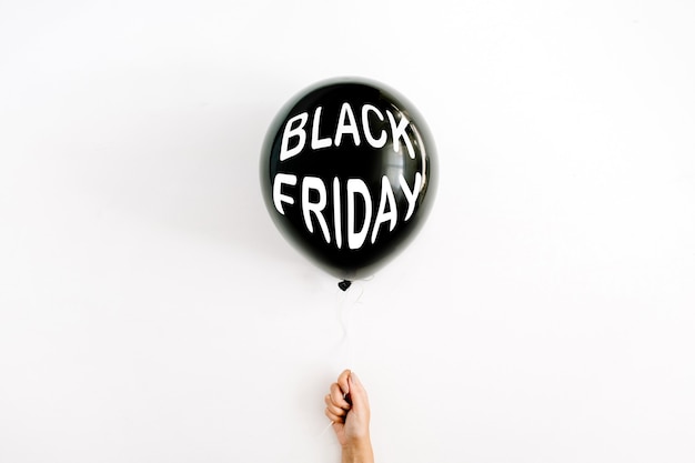 Concetto di sconto sulle vendite del Black Friday