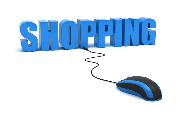 Concetto di shopping online