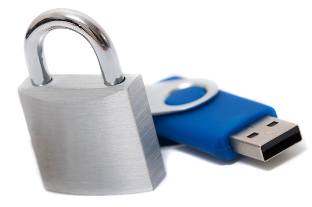 Concetto di sicurezza del disco USB