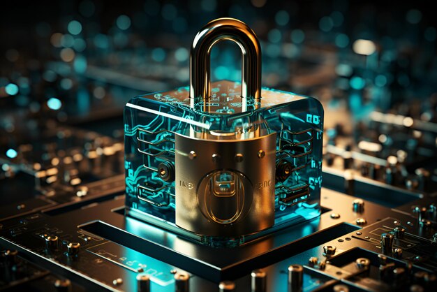 concetto di sicurezza informatica e privacy di una protezione dei dati concetto tecnologico