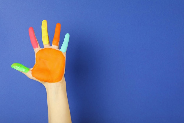 Concetto di spazio per il testo della Giornata mondiale dei bambini