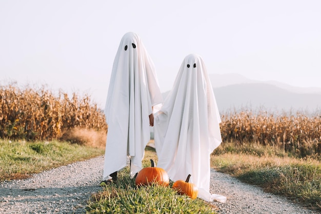 Concetto di vacanze per bambini di Halloween