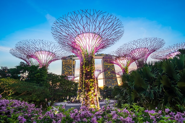 Concetto di viaggio di Singapore