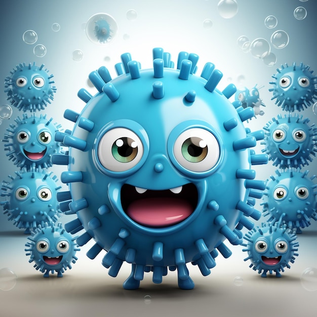 concetto di virus corona