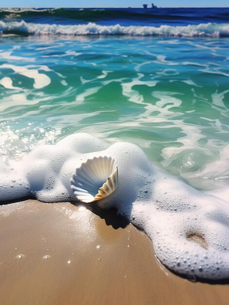 conchiglia sulla spiaggia