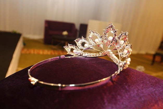 Concorso di bellezza Miss Pageant Diamond Silver Crown
