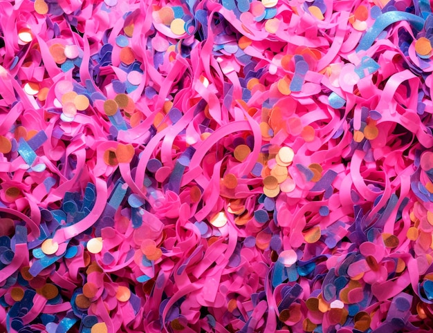 Confetti multicolori e luccicanti