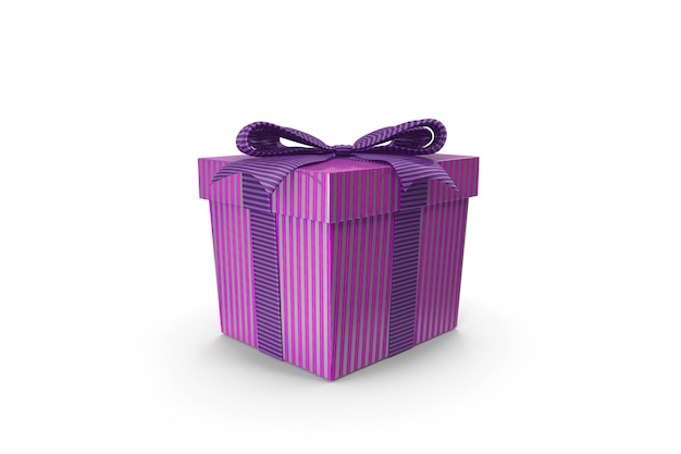 Confezione regalo Cubo Viola