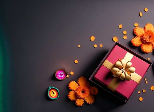 Confezione regalo Diwali scura