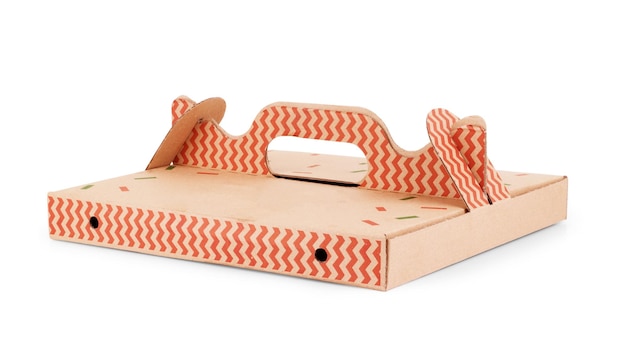 Confezione scatola cartone cibo pizza
