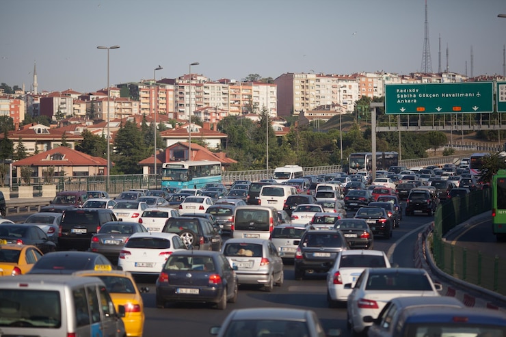 Foto congestione stradale