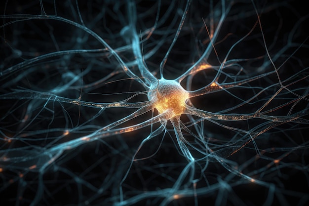 Connessione neuronale medica Genera Ai