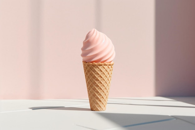 cono gelato 3d realistico