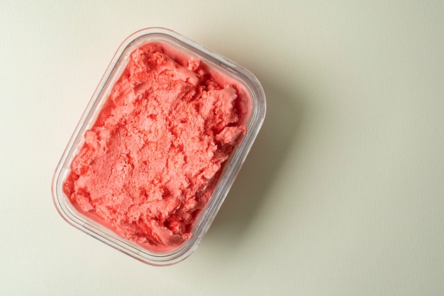 Consistenza del gelato alla fragola