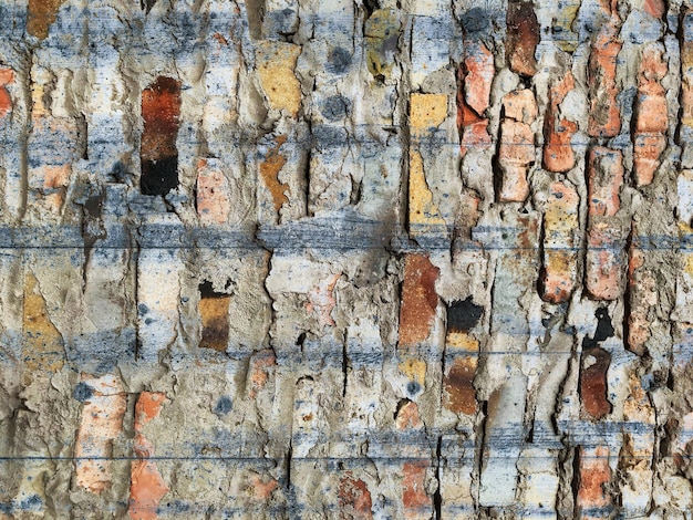 Consistenza del vecchio muro di cemento