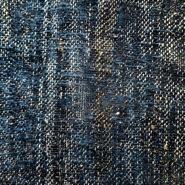 consistenza di denim blu e tessuto nero