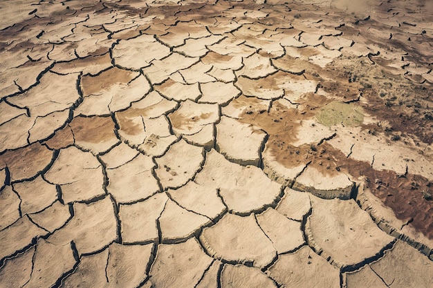 consistenza di terra fessurata