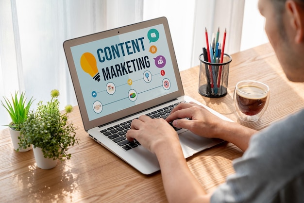 Content marketing per affari online ed e-commerce di tendenza