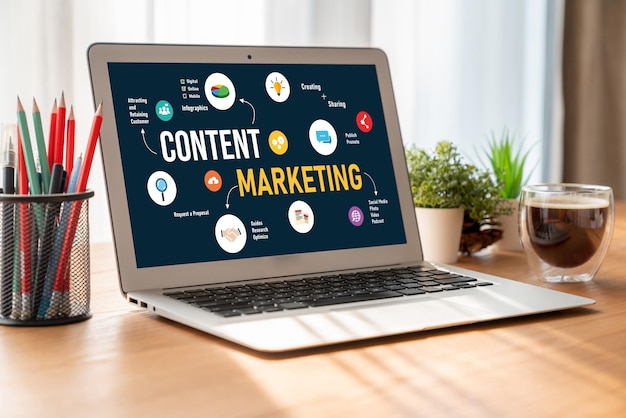 Content marketing per affari online ed e-commerce di tendenza