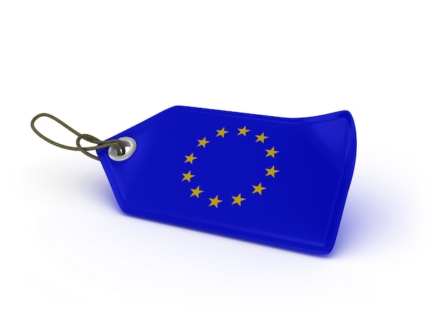Contrassegno di acquisto Bandiera europea