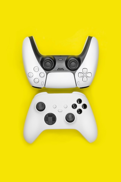 Controller di gioco di nuova generazione in giallo