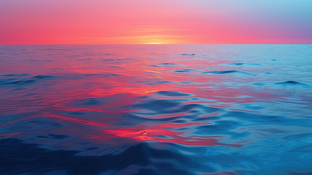 Conversione dell'energia termica dell'oceano gradienti di temperatura del mare energia rinnovabile sfondo a tinta unita