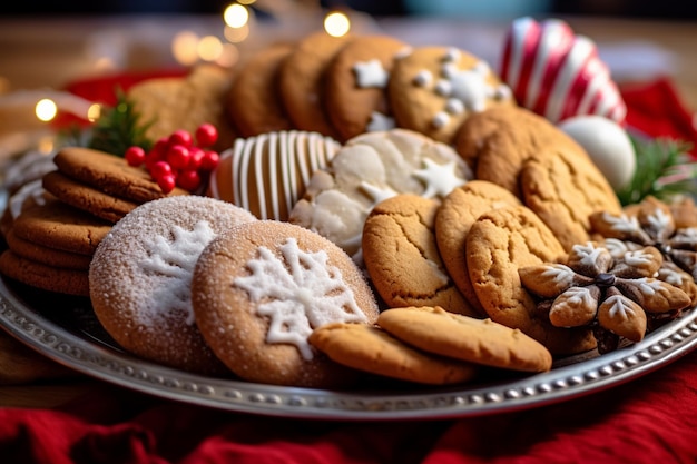 Cookie Holiday Extravaganza Gingerbread e delizie di zucchero