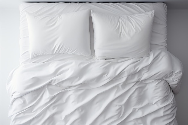 Coperchio invernale accogliente sul letto per attività domestiche ideale per l'albergo o la decorazione tessile della casa