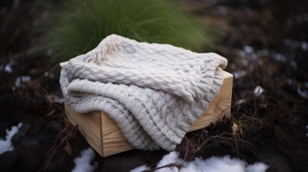 Coperte o cappotti invernali durante la stagione fredda